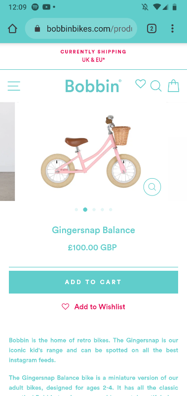 gingersnap balance